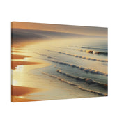 Seascape Coastal Style Tonalism Beach Painting Canvas