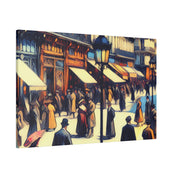 Montmartre Muse Maze French Street Painting Canvas