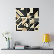 Vivid Geometry A Kaleidoscope of Shape and Color Geometric Painting Canvas