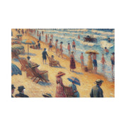 Seashore Nostalgia Beach Painting Canvas