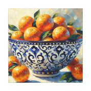 Mediterranean Oranges Canvas