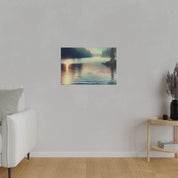 Serene Lake Whispers Lake Painting Canvas