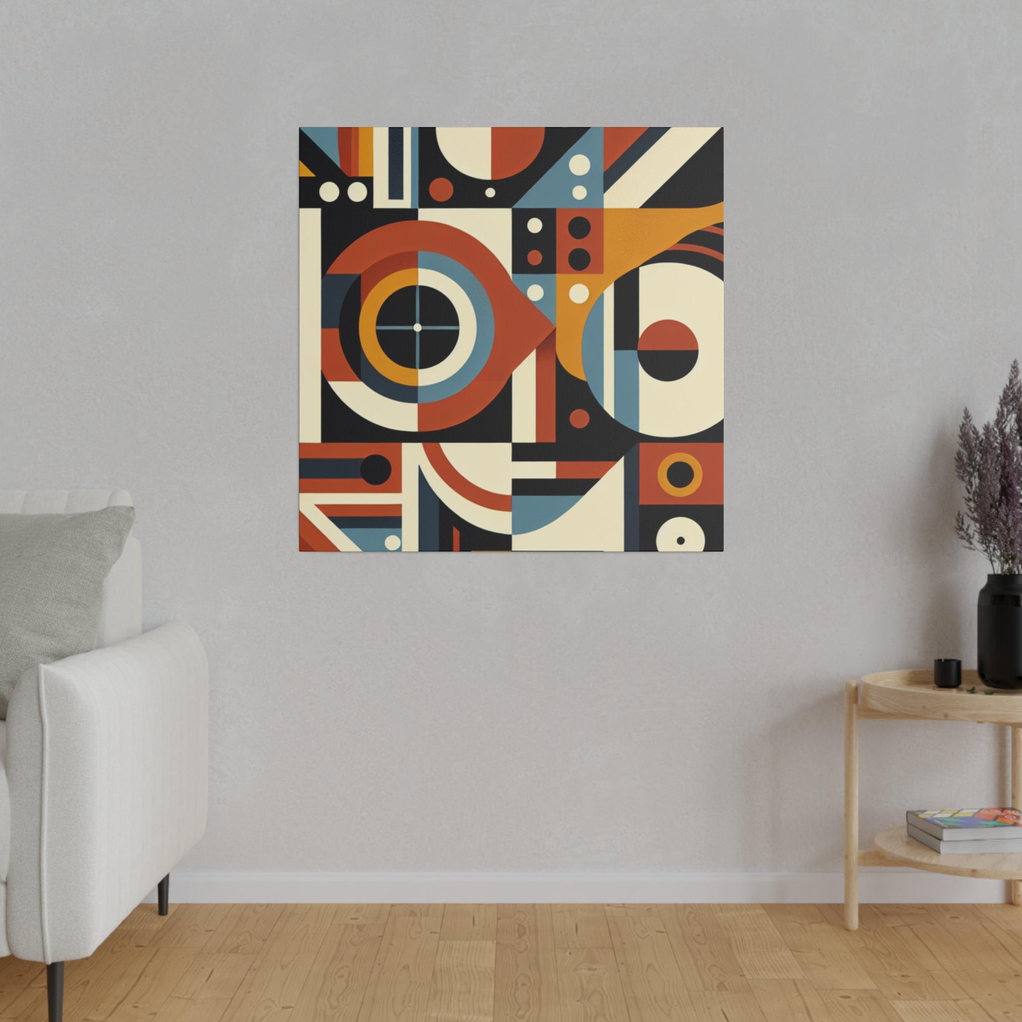 Geometric Extravaganza Geometric Painting Canvas