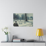 Whispers of Winter Past Snowscape Winter Painting Canvas