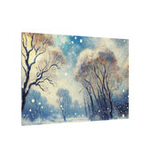 Winter Wonderland Sky Canvas