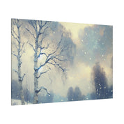 Winter Sky Snowscape Expression Winter Painting Canvas