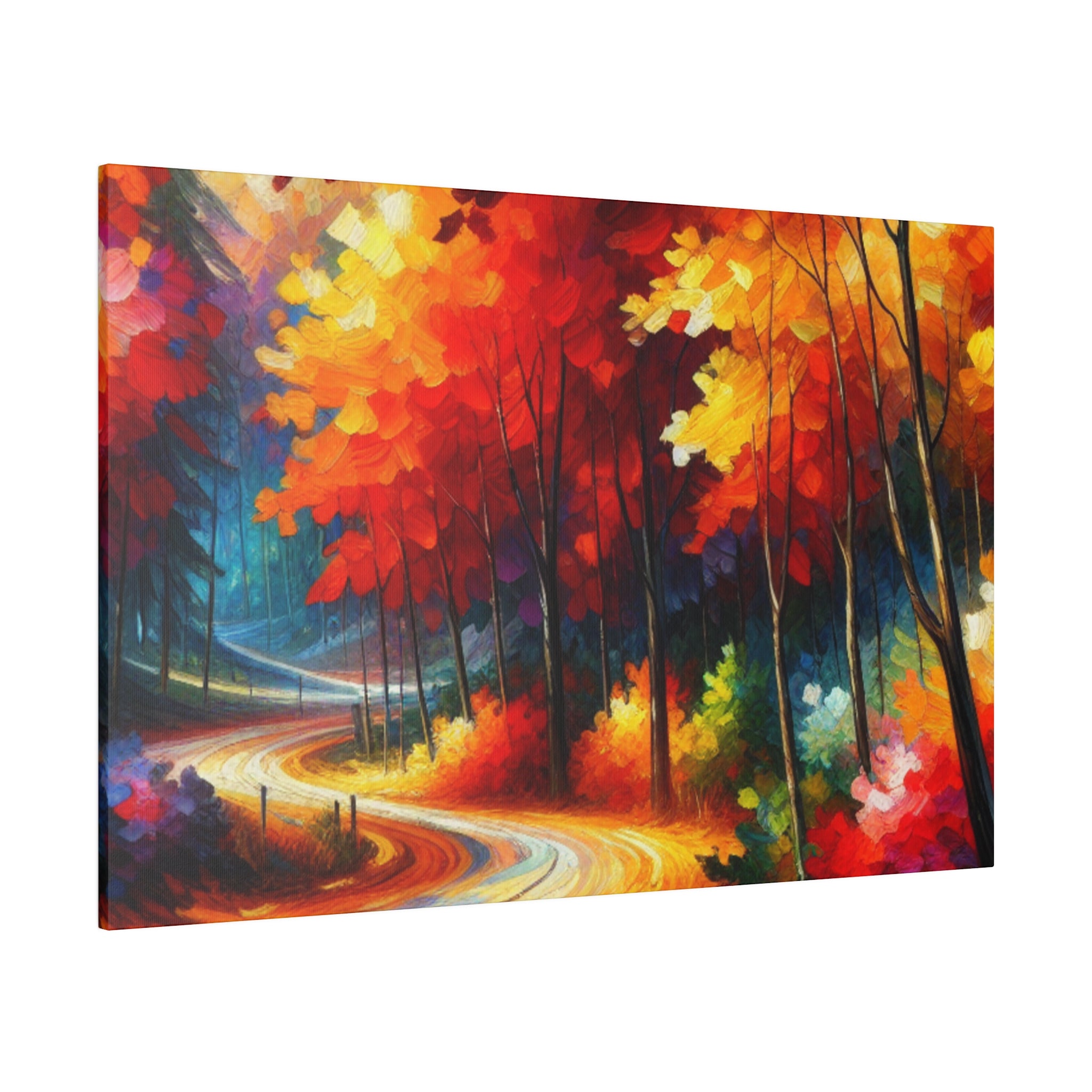 Harvest Aura Symphony Fall Painting Canvas