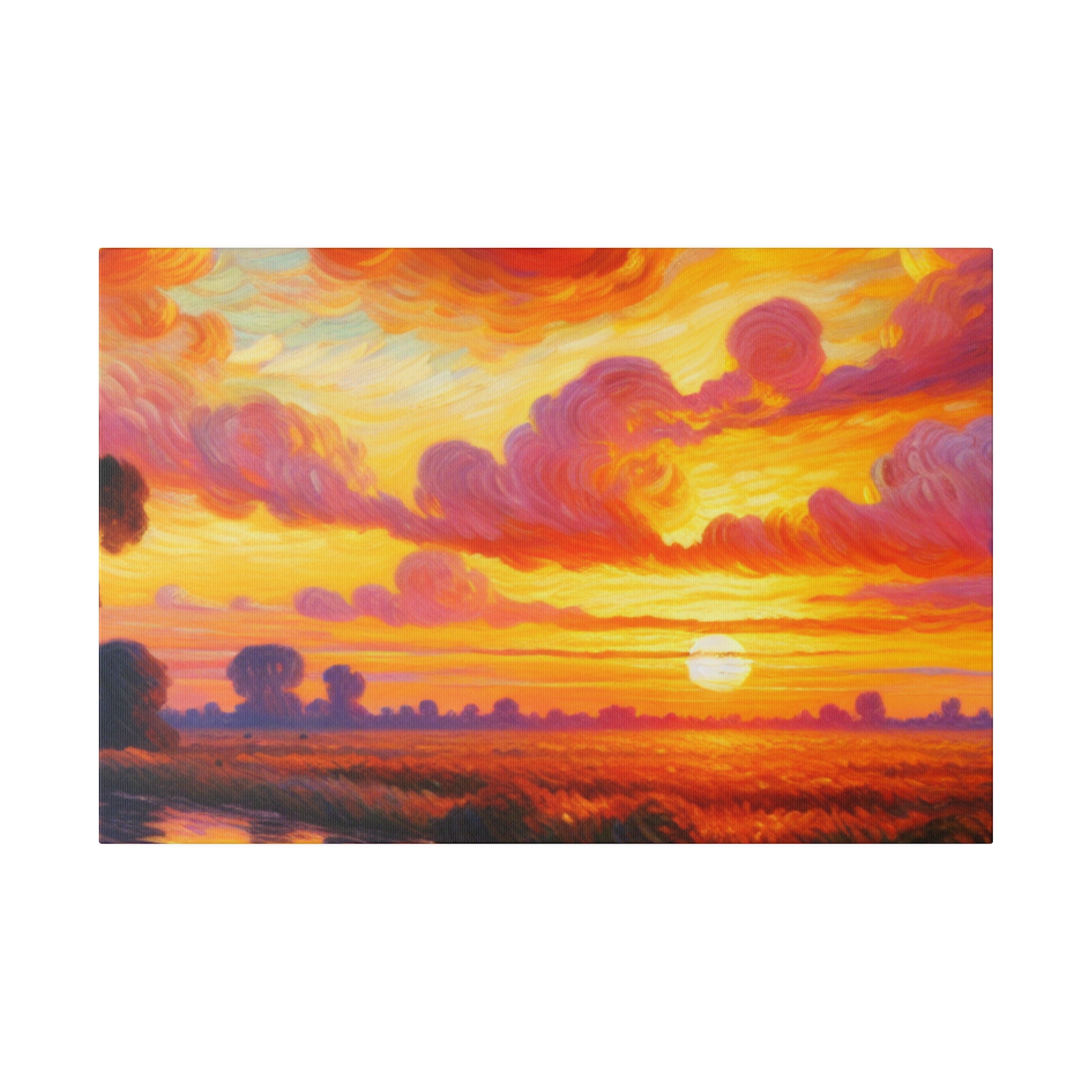 Solaris Meltdown Harmony Sunset Painting Canvas