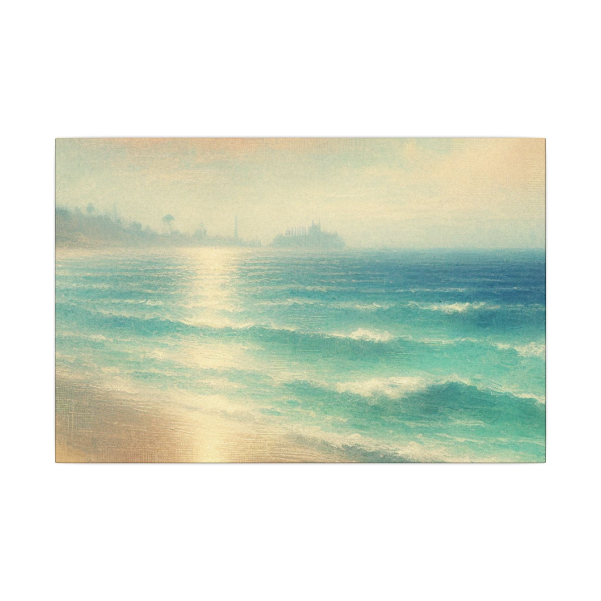 Vintage Coastal Haze Canvas