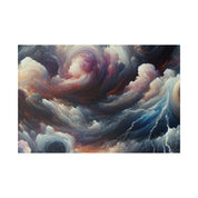 Rumbling Azure Spectacle Skyscape Painting Canvas