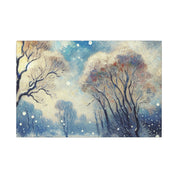 Winter Wonderland Sky Canvas