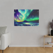 Aurora Winter Dream Northern Lights Painting Canvas