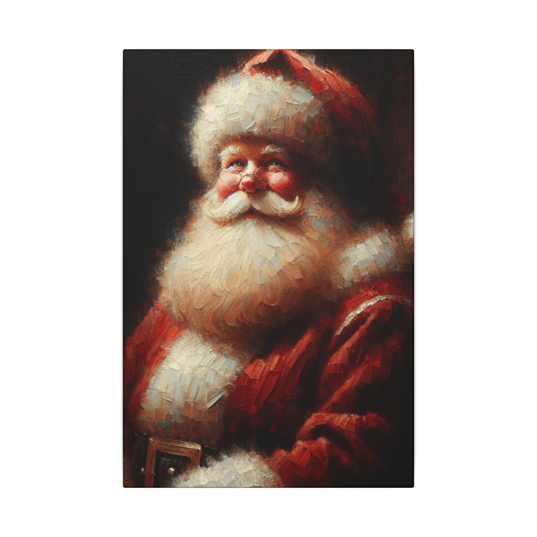 Santa Clause Portrait Canvas