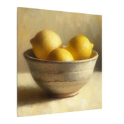 Lemons in Still Life Canvas