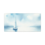 Sailboat in Misty Bay Canvas