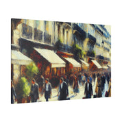 Arcadian Symphony French Street Painting Canvas