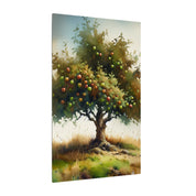 Apple Tree on the Hill Canvas