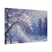 Whispering Winters of Yore Winter Painting Canvas