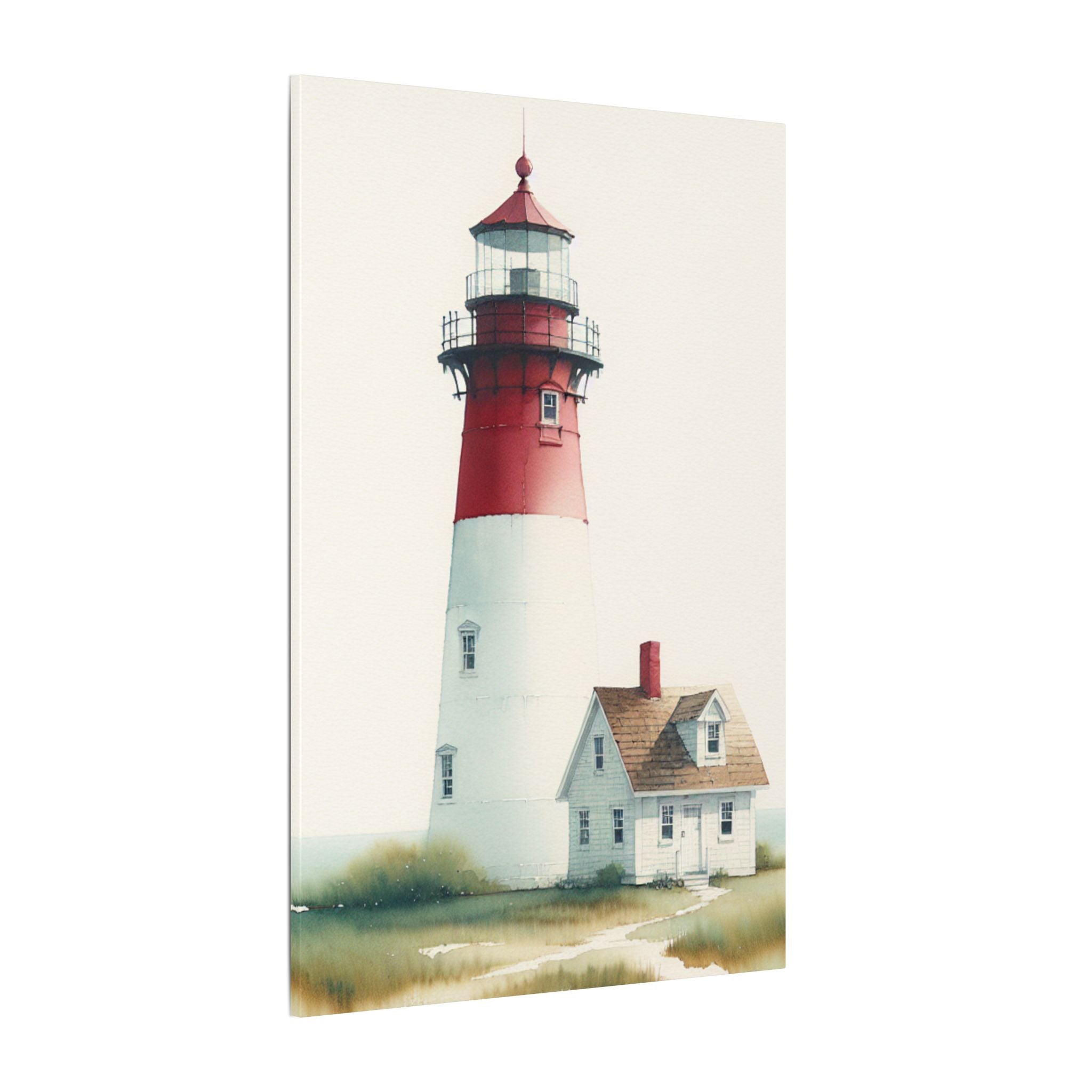 Coastal Lighthouse Canvas