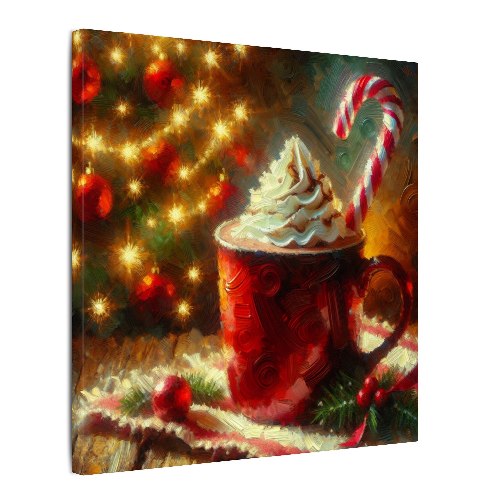 Christmas Hot Chocolate Canvas