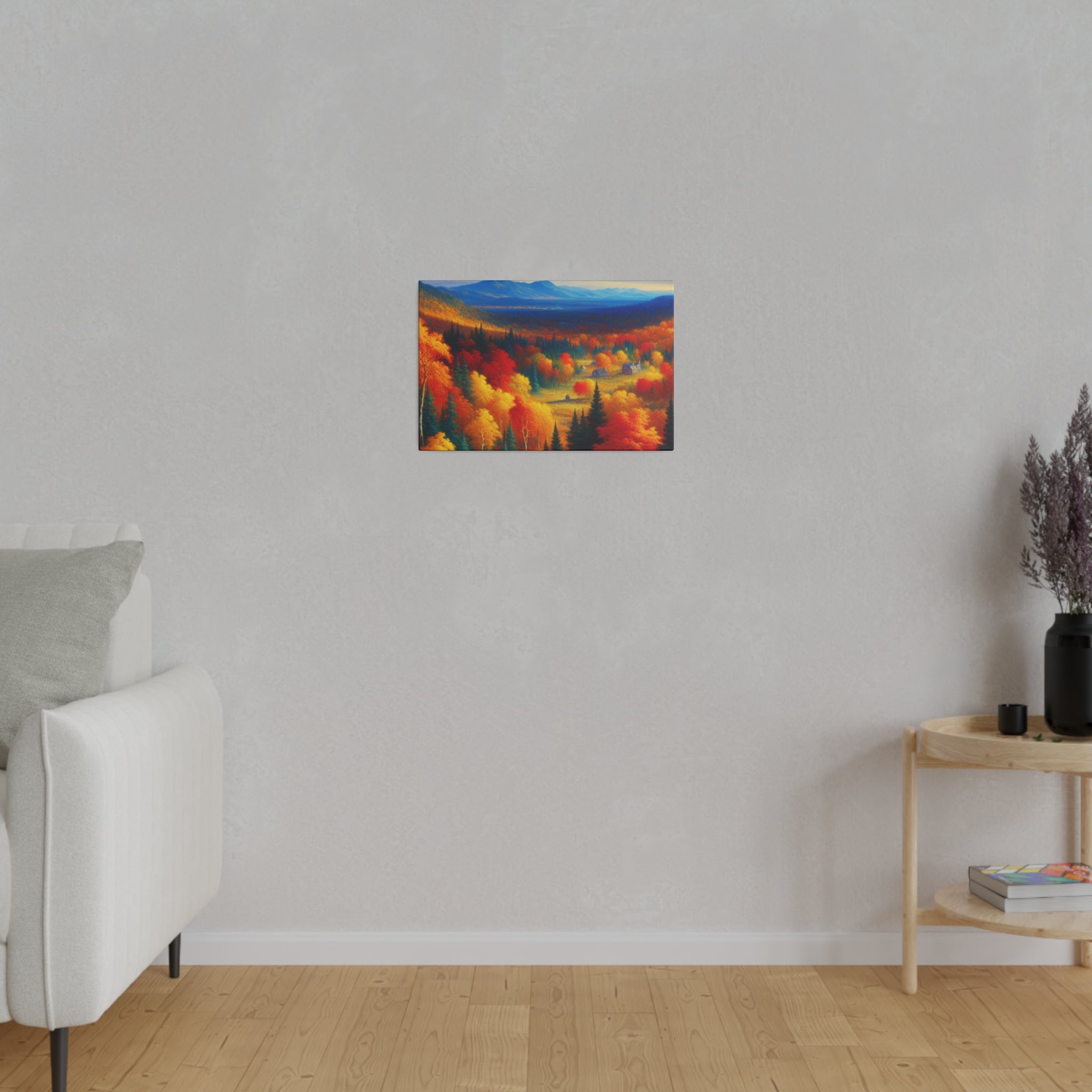 Autumn Symphony Unfolded Fall Painting Canvas