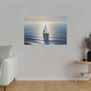 Nautical Embrace Sailboat Painting Canvas