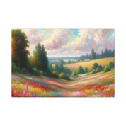 Summer Wildflower Meadow Canvas