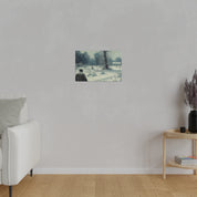 Whispers of Winter Past Snowscape Winter Painting Canvas