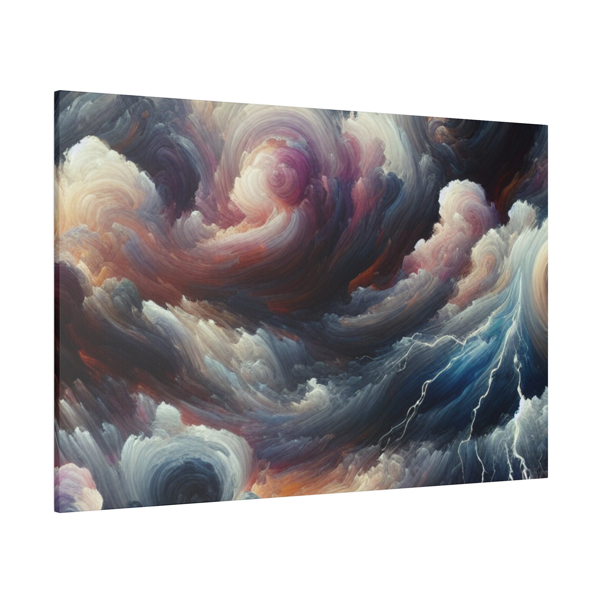 Rumbling Azure Spectacle Skyscape Painting Canvas