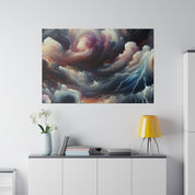 Rumbling Azure Spectacle Skyscape Painting Canvas