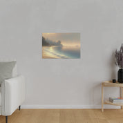 Mystic Shoreline Beach Painting Canvas