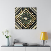 Deco Dreamline Geometry Art Deco Wall Art Canvas