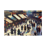 Parisian Mirage French Street Painting Canvas