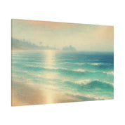 Impressionist Seashore Symphony Beach Painting Canvas