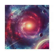 Stellar Nebula Galactic Outer Space Wall Art Canvas