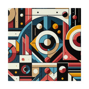 Kaleidoscopic Visions A Maximalist Geometric Odyssey Geometric Painting Canvas