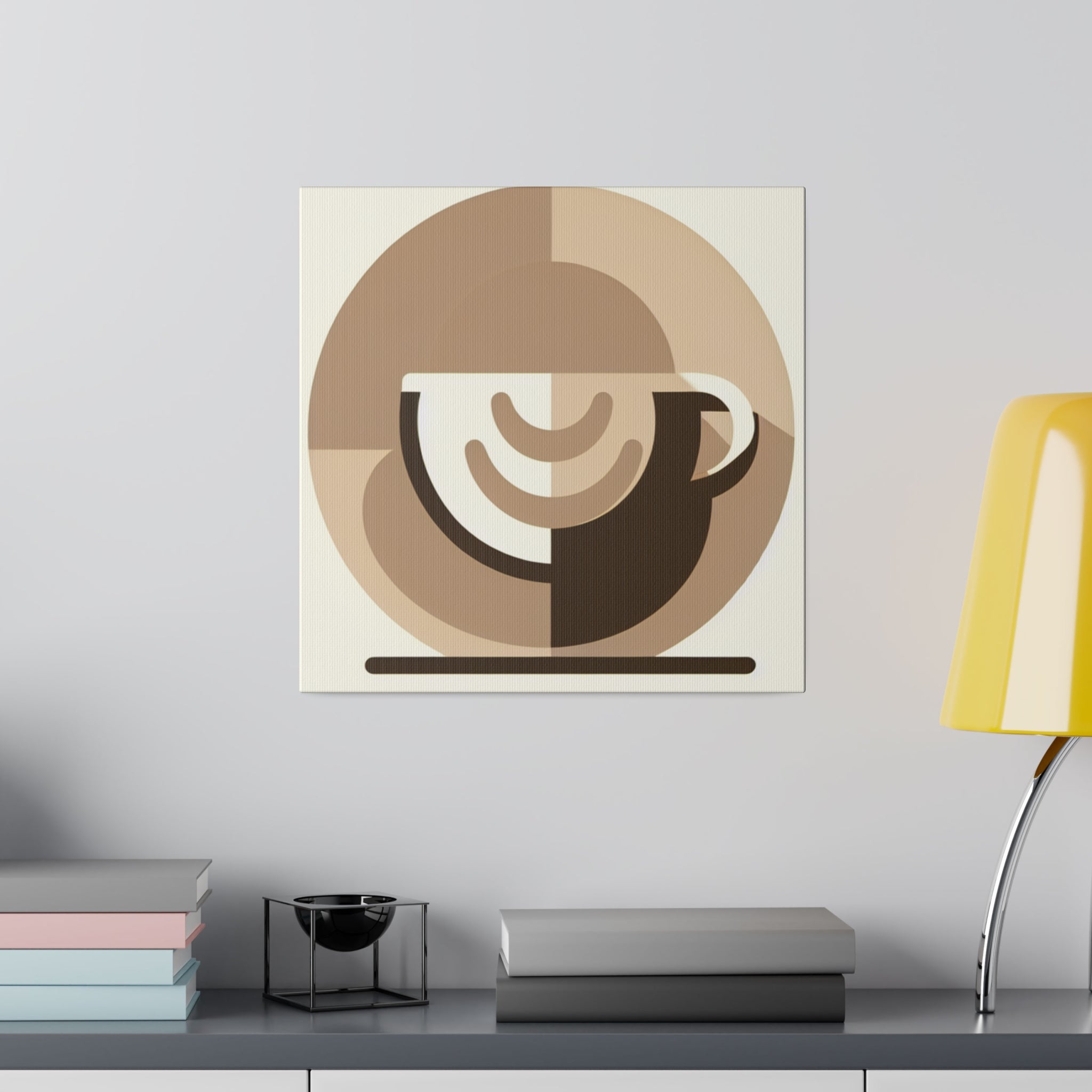 Sleek Brew Aesthetics Coffee Wall Art Canvas