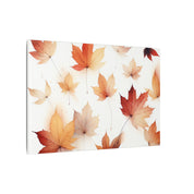 Falling Leaves Minimalist Canvas