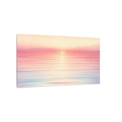 Sunset Ocean Horizon Canvas
