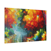 Autumn Whisper Hues Fall Painting Canvas