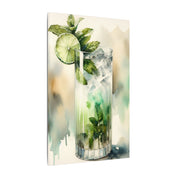 Mojito Cocktail Abstract Canvas