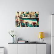 Homely Diner Reverie Diner Painting Canvas