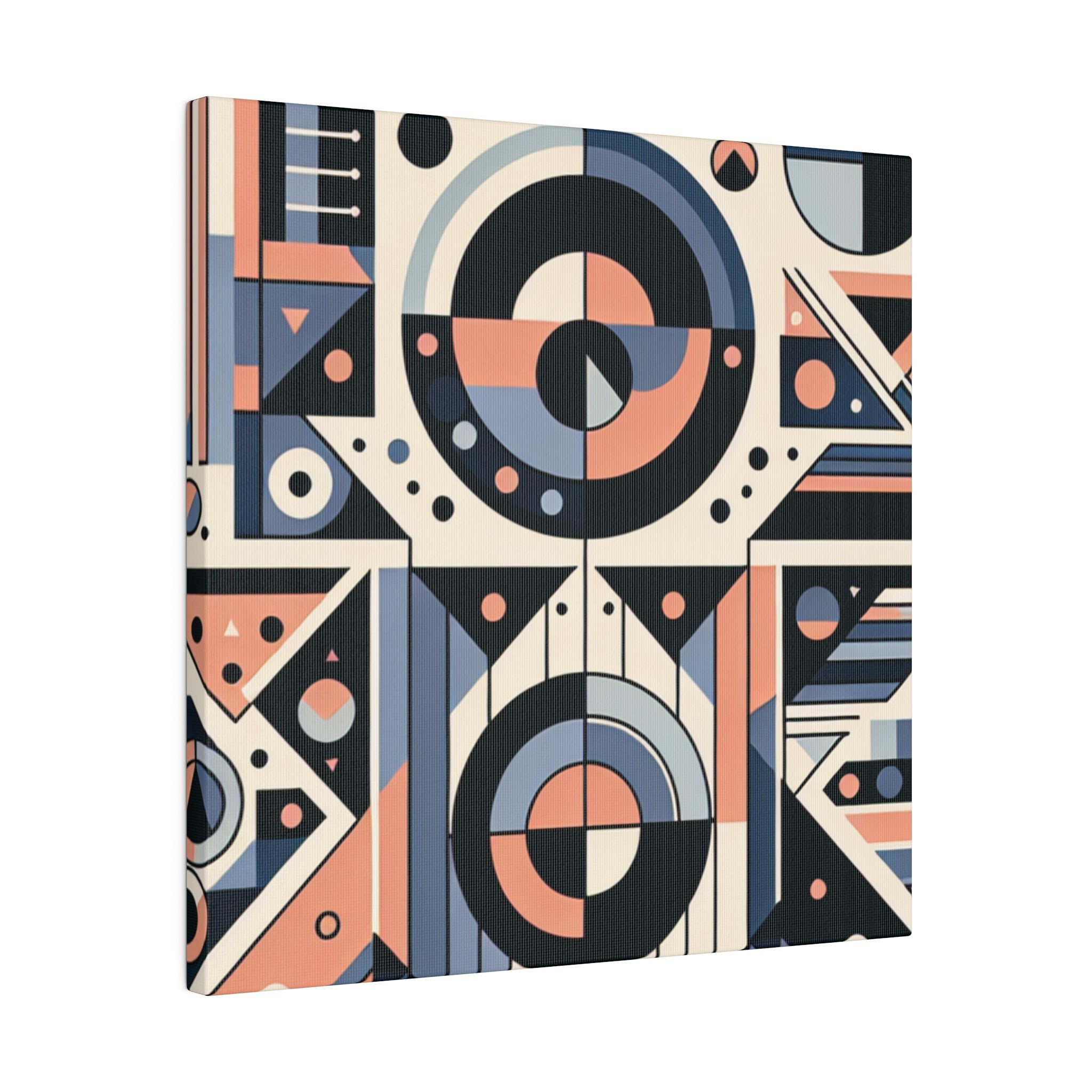 Geometry Extravaganza Geometric Painting Canvas