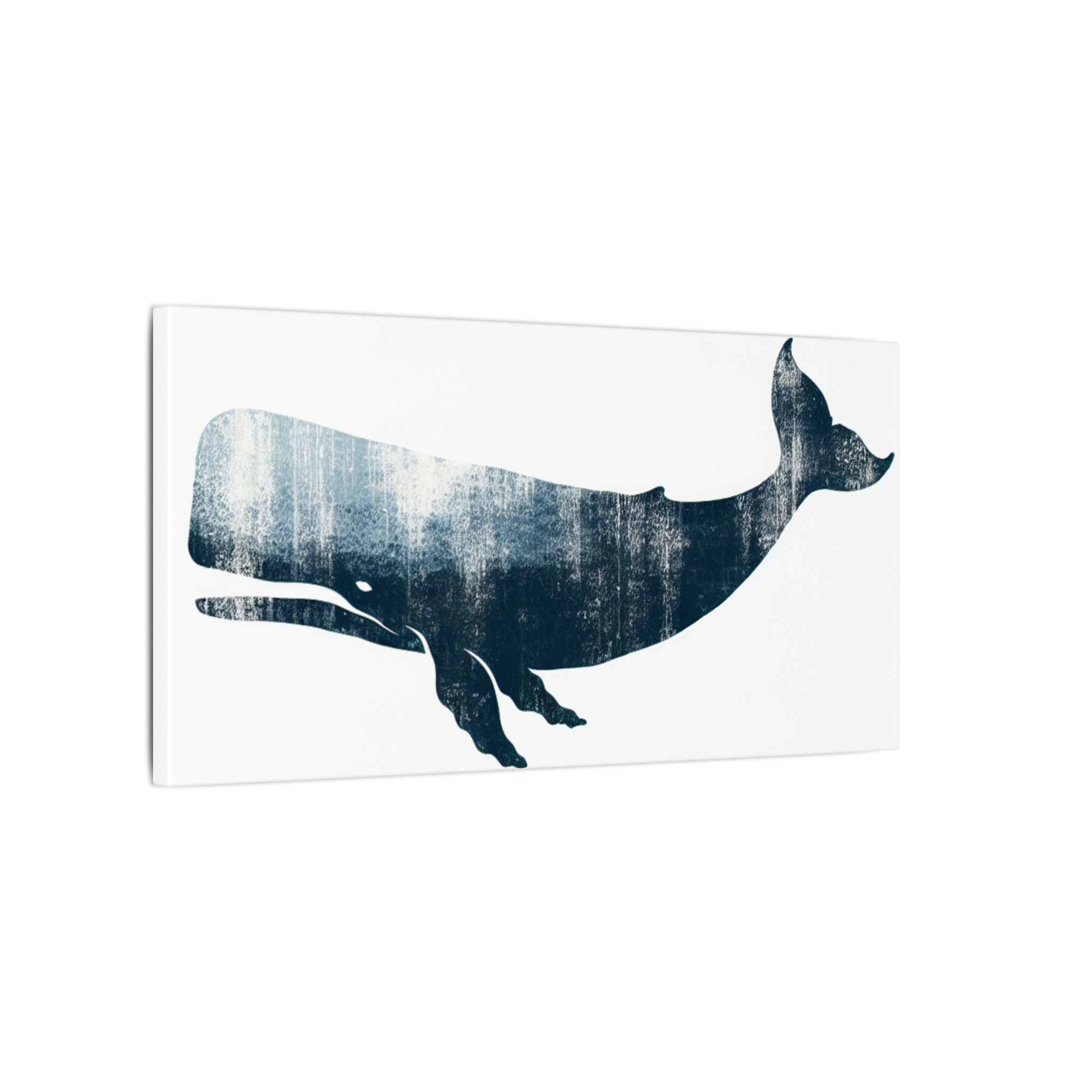 Weathered Whale Canvas