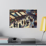 Parisian Mirage French Street Painting Canvas