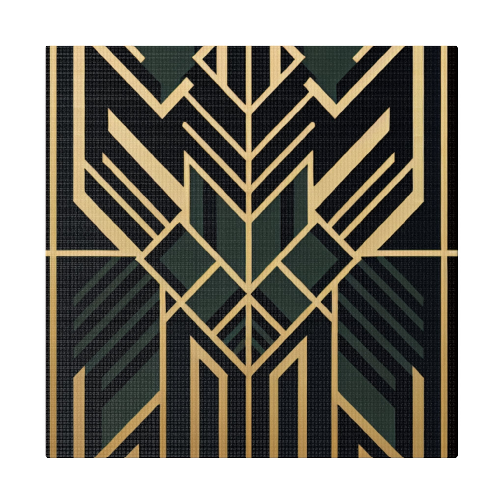 Art Deco Elegance Luxury Art Deco Wall Art Canvas