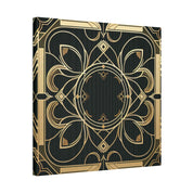 Deco Dazzle Elegance Pattern Art Deco Wall Art Canvas