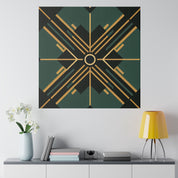 Era Splendor Deco Design Art Deco Wall Art Canvas