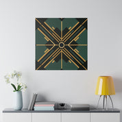 Era Splendor Deco Design Art Deco Wall Art Canvas