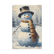 Rustic Snowman Canvas